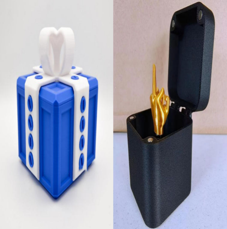 Boîte cadeau agaçante, boîte cadeau 3D amusante avec vis, boîte cadeau farce, boîte cadeau originale pour le Nouvel An