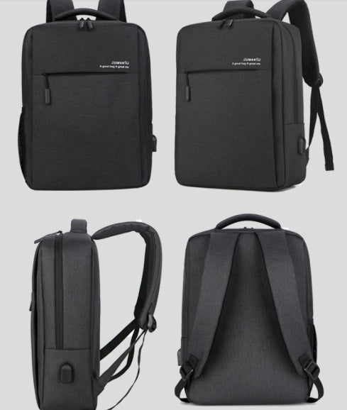 Sac à dos pour ordinateur portable rechargeable, étanche et résistant aux chocs