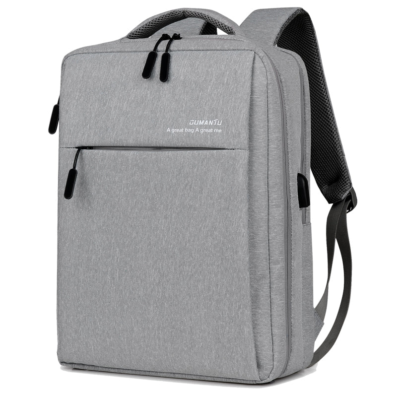 Sac à dos pour ordinateur portable rechargeable, étanche et résistant aux chocs