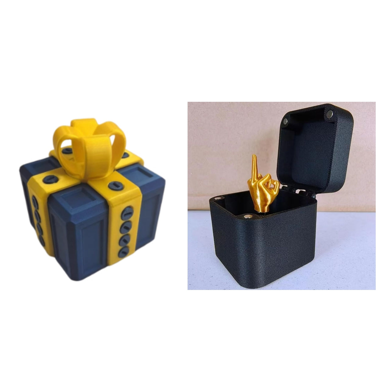 Boîte cadeau agaçante, boîte cadeau 3D amusante avec vis, boîte cadeau farce, boîte cadeau originale pour le Nouvel An