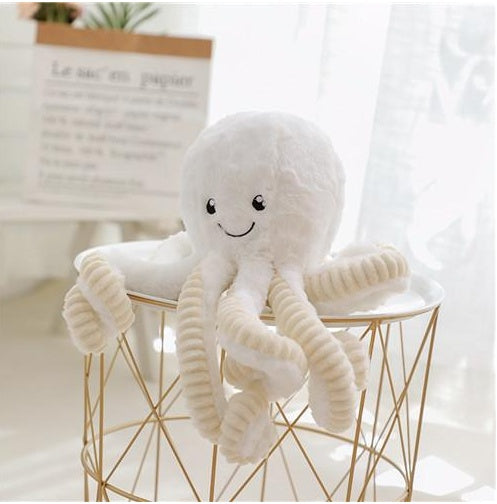 Bébé pieuvre en peluche