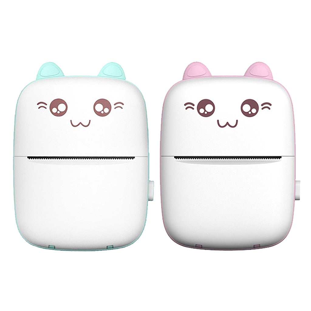 Mini imprimante portable Bluetooth WiFi, nouvelle imprimante pour téléphone portable, impression de photos et de titres, impression rapide, imprimante d'étiquettes d'erreur pour étudiants.