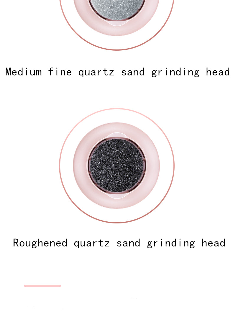 Râpe électrique multifonctionnelle pour les pieds, éliminant les callosités et les peaux mortes.