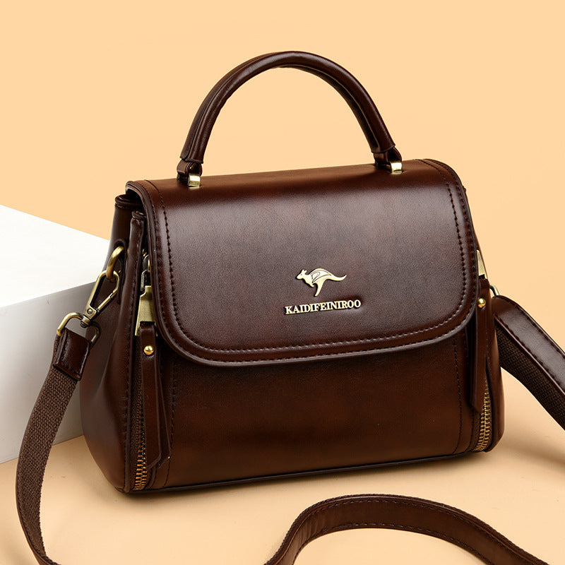 Sac cabas et sac bandoulière rétro haut de gamme texturé