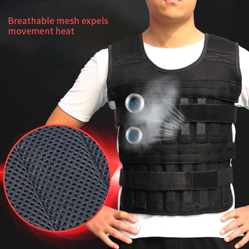 Gilet lesté pour la course à pied et la musculation