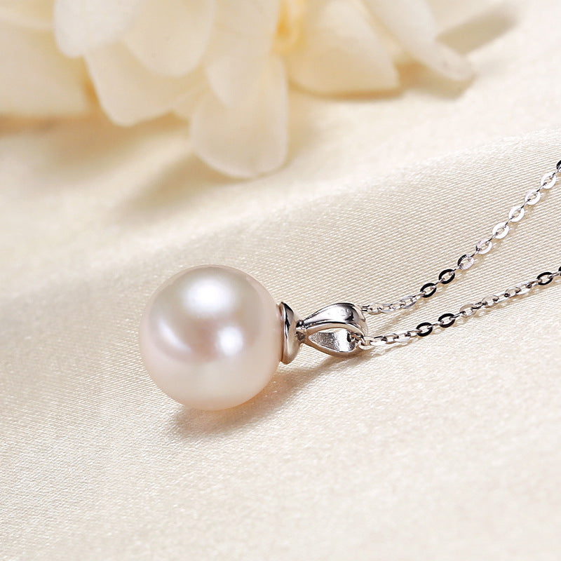 Collier en argent S925 et perles d'eau douce