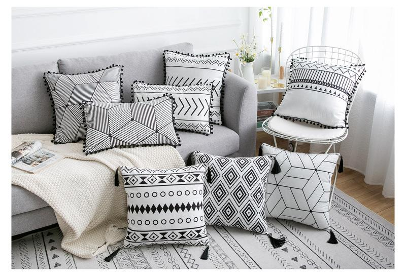 Coussin décoratif bohème