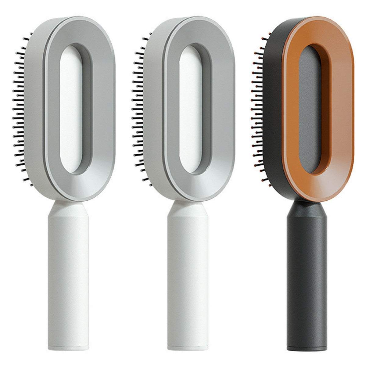 Brosse à cheveux autonettoyante pour femmes, nettoyage en une seule étape, anti-chute de cheveux, massage du cuir chevelu par airbag, peigne antistatique.