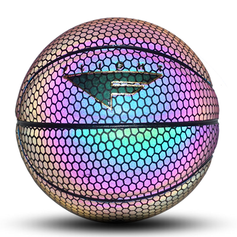 Ballon de basketball réfléchissant