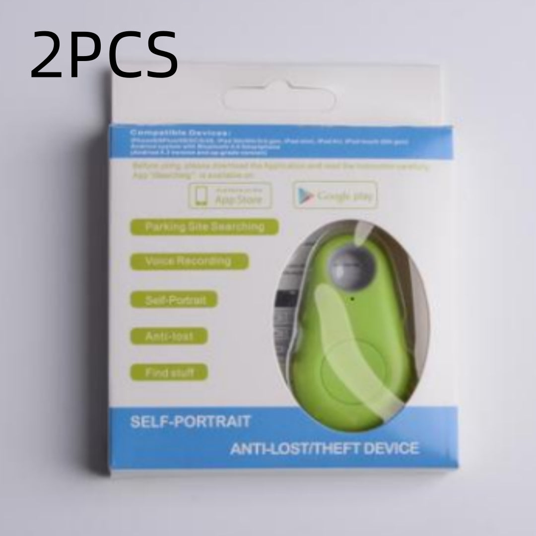 Localisateur d'objets anti-perte en forme de goutte d'eau compatible Bluetooth