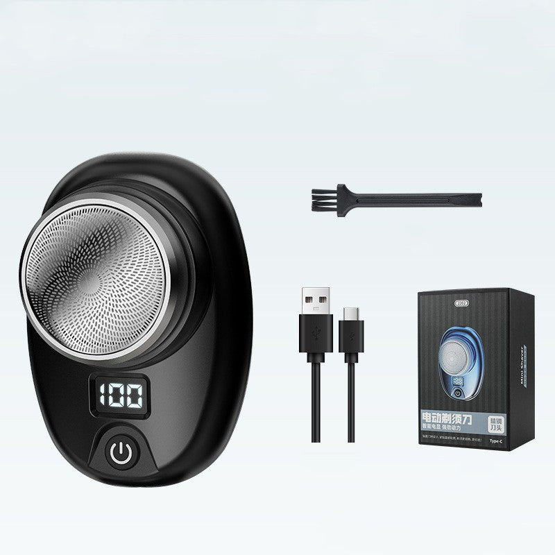Rasoir électrique portable de voyage numérique étanche