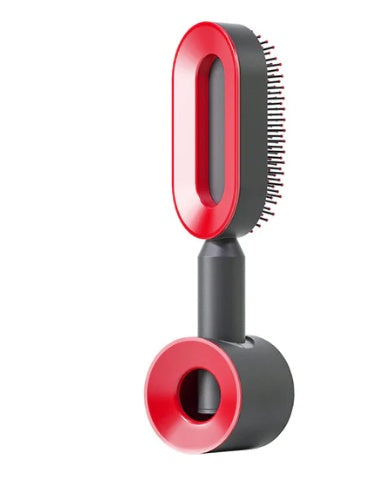 Brosse à cheveux autonettoyante pour femmes, nettoyage en une seule étape, anti-chute de cheveux, massage du cuir chevelu par airbag, peigne antistatique.