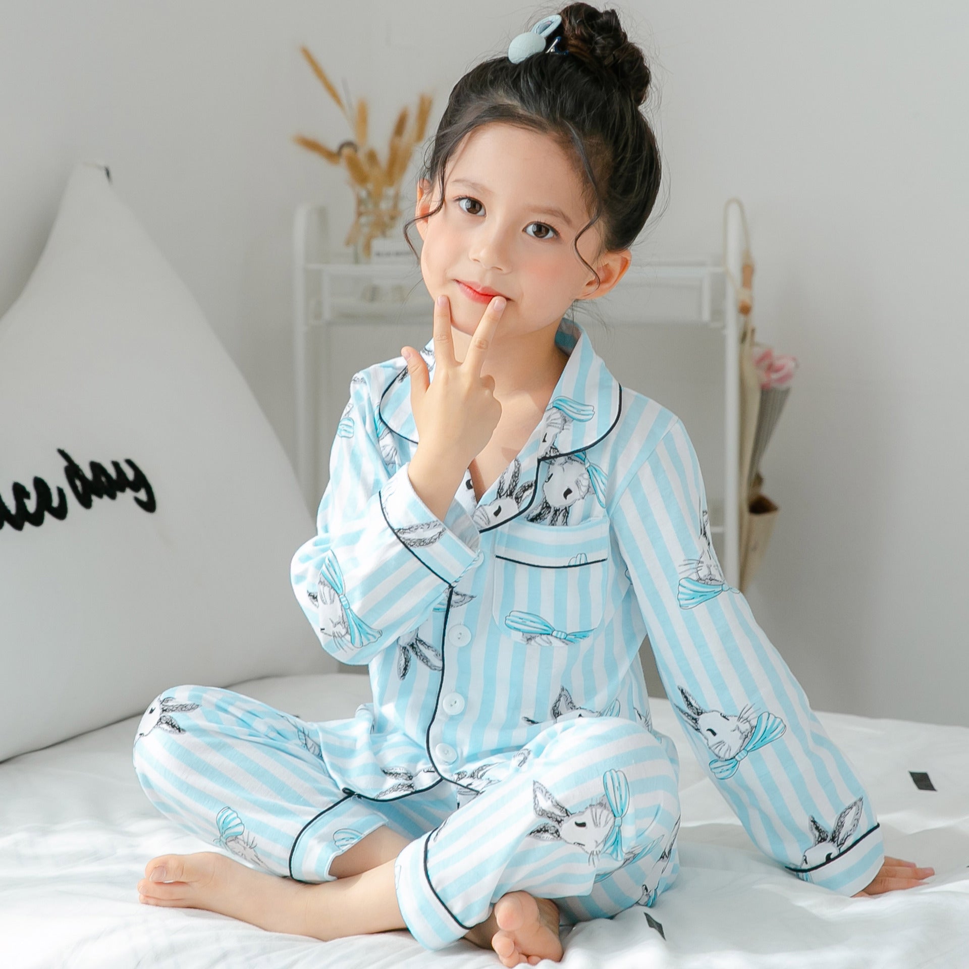Pyjamas en coton pour enfants