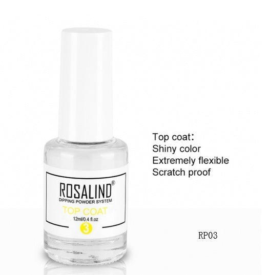 Poudre de vernis à ongles pour ongles naturels