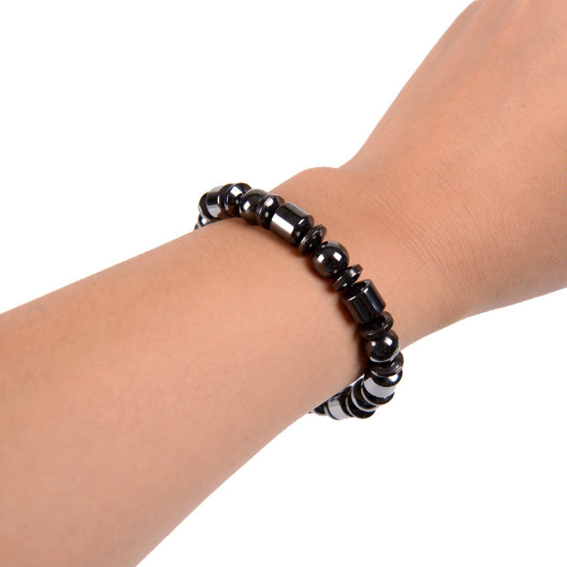 Bracelets magnétiques minceur pour femmes et hommes, pierre pentagramme, bracelets de magnétothérapie pour soulager la douleur et affiner la silhouette, bijoux de santé