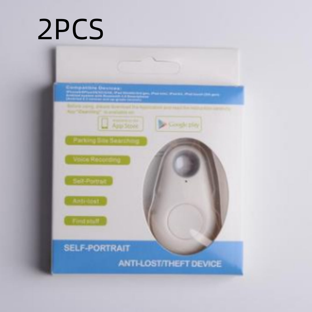 Localisateur d'objets anti-perte en forme de goutte d'eau compatible Bluetooth