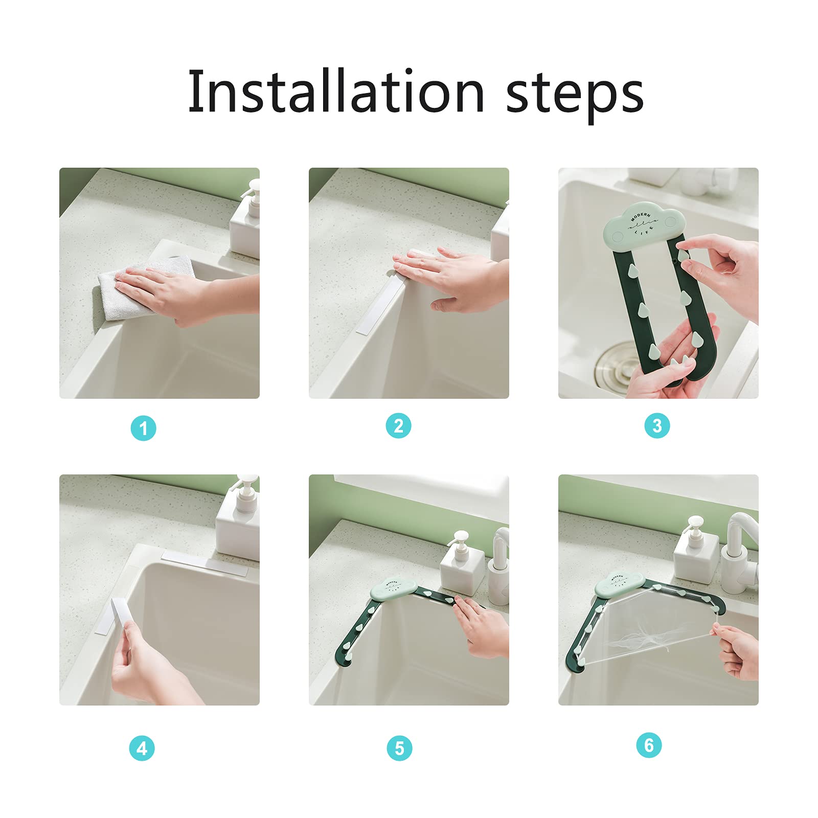 Égouttoir triangulaire en forme de nuage pour évier, filtre à déchets de cuisine, vaisselle, restes de riz, ustensiles de cuisine anti-obstruction