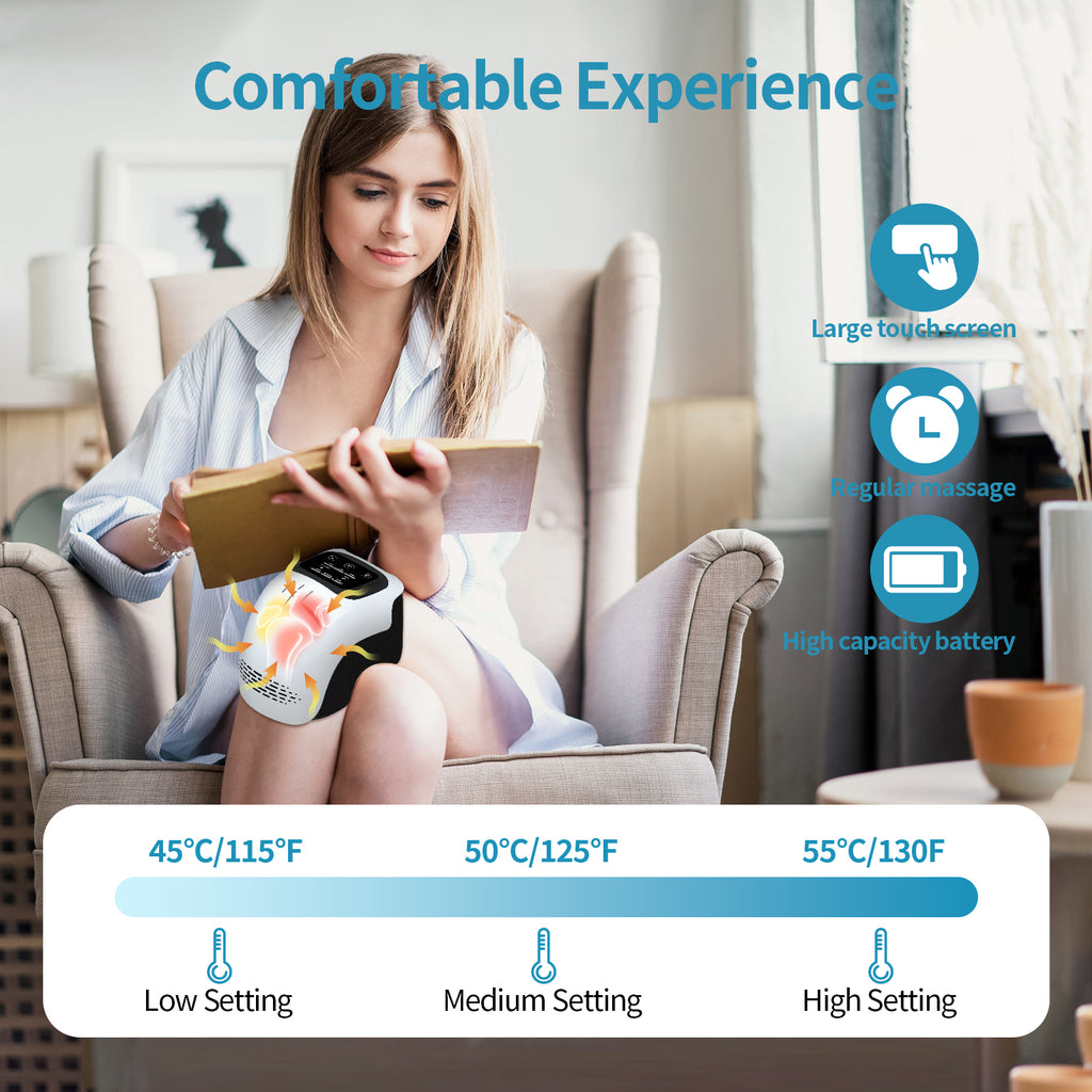 Appareil de relaxation rechargeable – Chaleur et vibrations douces