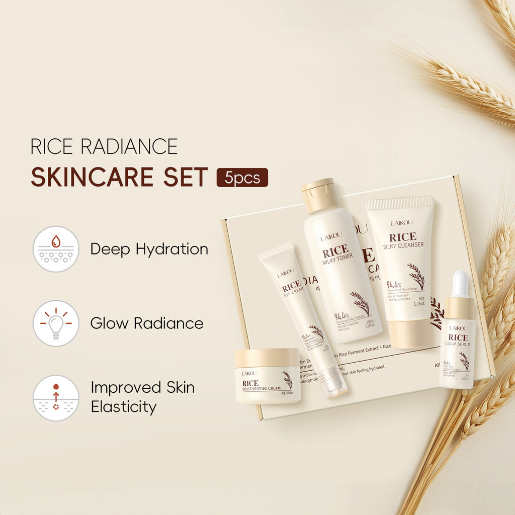 Crème hydratante aux extraits de plantes pour le soin du visage - Coffret de soins