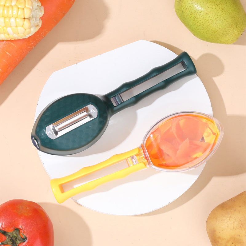 Couteau à éplucher avec couvercle de rangement, éplucheur de fruits et de pommes de terre, ustensiles de cuisine