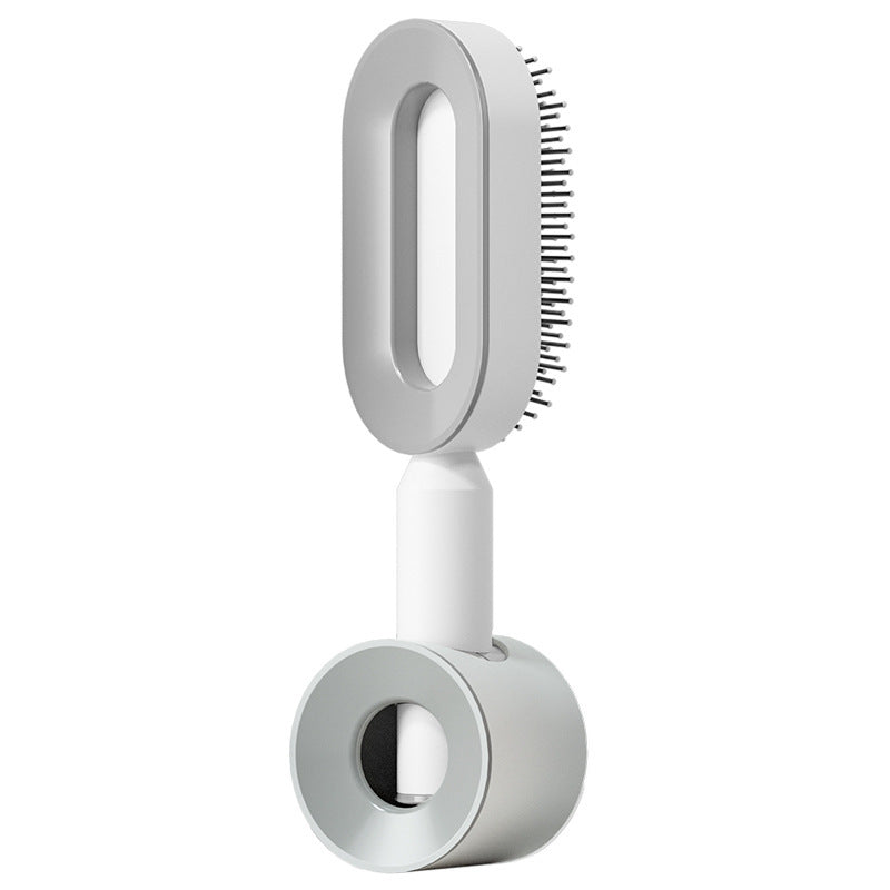 Brosse à cheveux autonettoyante pour femmes, nettoyage en une seule étape, anti-chute de cheveux, massage du cuir chevelu par airbag, peigne antistatique.