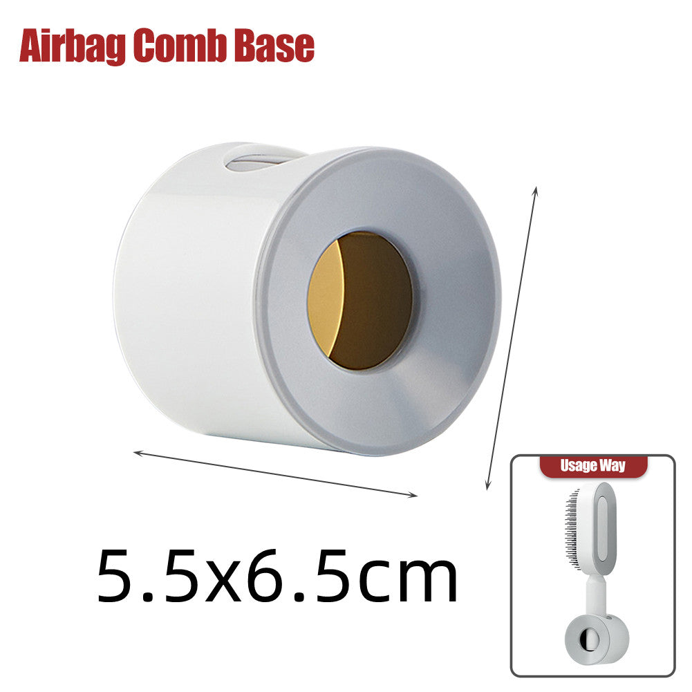 Brosse à cheveux autonettoyante pour femmes, nettoyage en une seule étape, anti-chute de cheveux, massage du cuir chevelu par airbag, peigne antistatique.