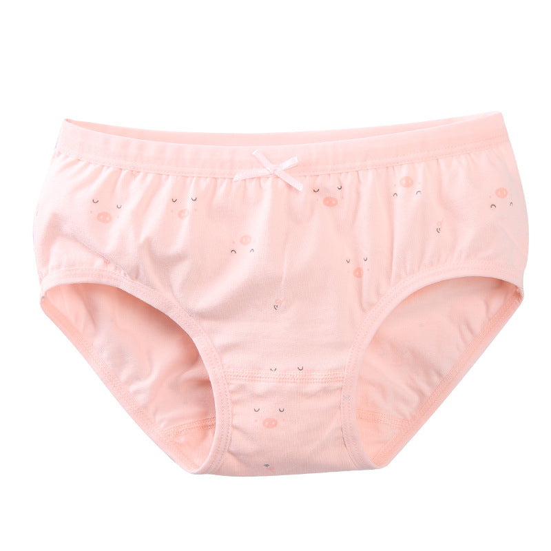 Culotte triangle en coton pour filles - Motifs amusants