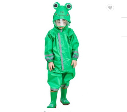 Imperméable écologique avec pantalon intégré pour enfants