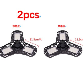 Lampe déformable générale pour garage, éclairage radar, entrepôt, lampe industrielle, éclairage domestique haute intensité