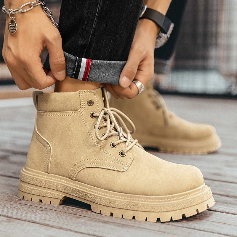 Bottes Dr. Martens décontractées et tendance pour hommes, faciles à assortir