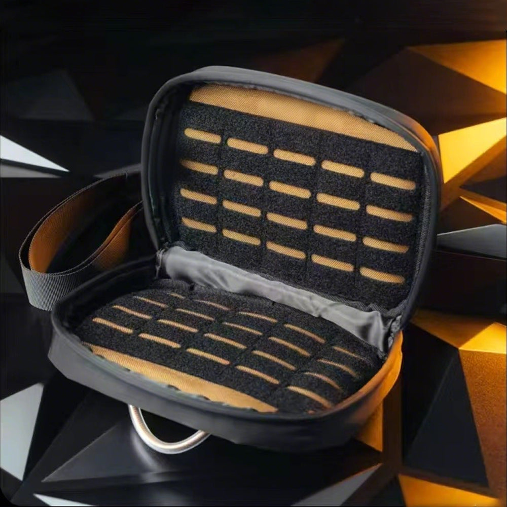 Étui magnétique à dégagement rapide pour homme, sac bandoulière à ouverture rapide en tissu Oxford