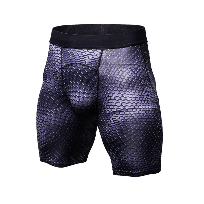 Short de sport de compression décontracté et confortable pour homme