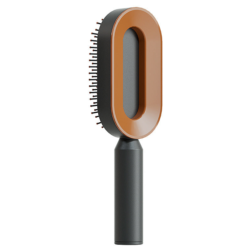 Brosse à cheveux autonettoyante pour femmes, nettoyage en une seule étape, anti-chute de cheveux, massage du cuir chevelu par airbag, peigne antistatique.