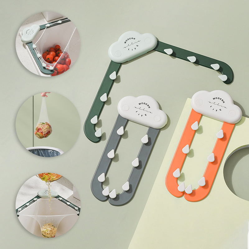 Égouttoir triangulaire en forme de nuage pour évier, filtre à déchets de cuisine, vaisselle, restes de riz, ustensiles de cuisine anti-obstruction