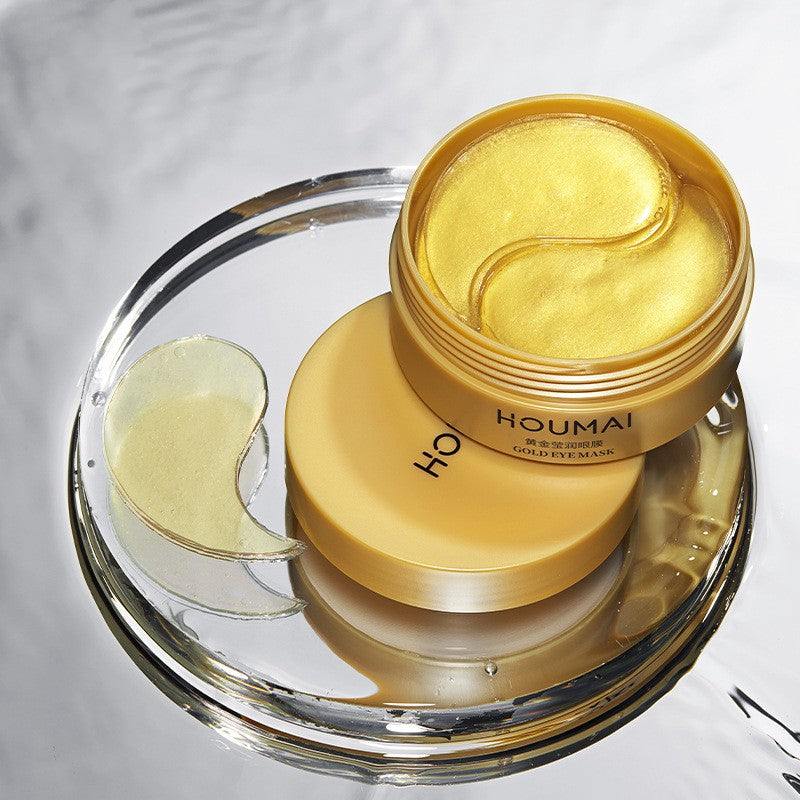 Masque contour des yeux Houmai Lady 24k à l'or, soin hydratant pour la peau