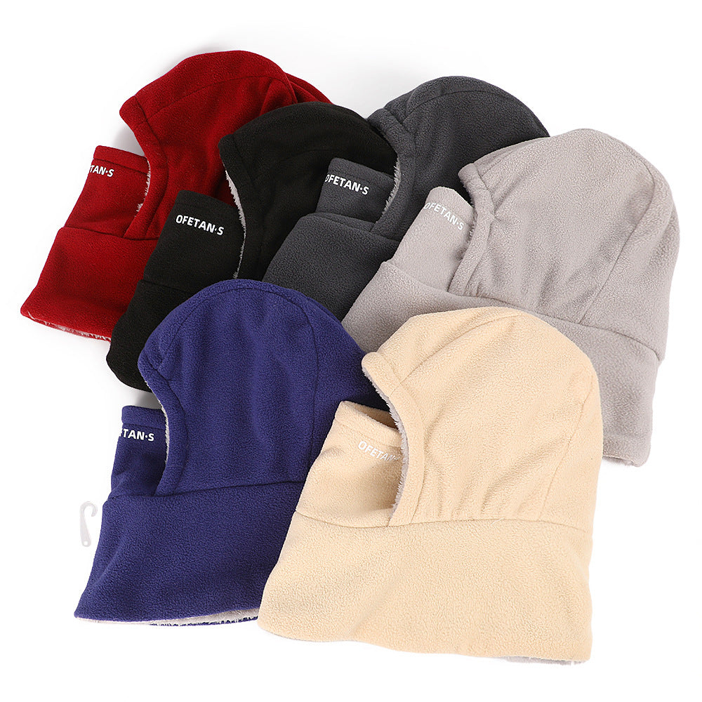 Cache-cou et masque facial d'hiver tout-en-un, chapeau d'extérieur