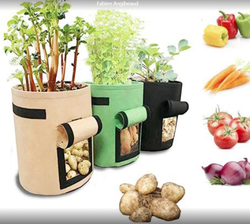 Sac de culture respirant pour pommes de terre et tomates