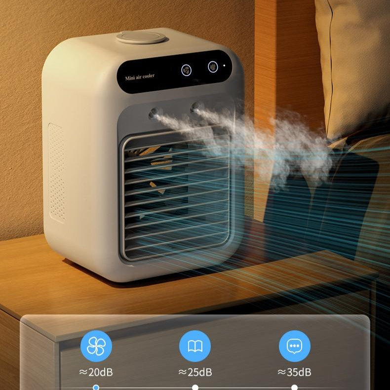 Climatiseur, ventilateur de refroidissement d'air, ventilateur à eau, climatisation pour chambre, bureau, climatiseur portable pour voiture