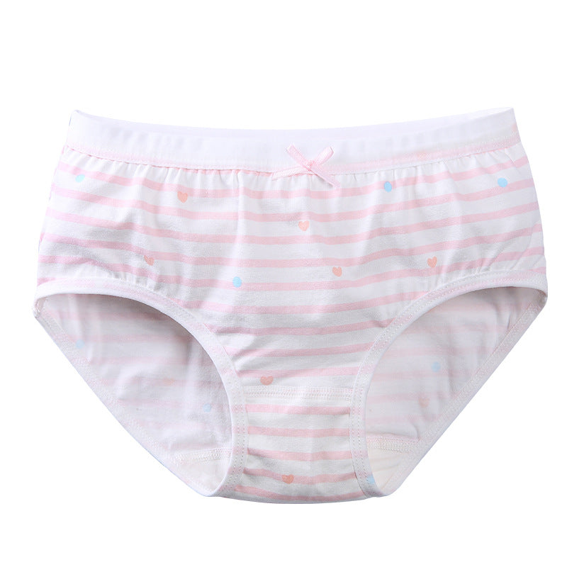 Culotte triangle en coton pour filles - Motifs amusants
