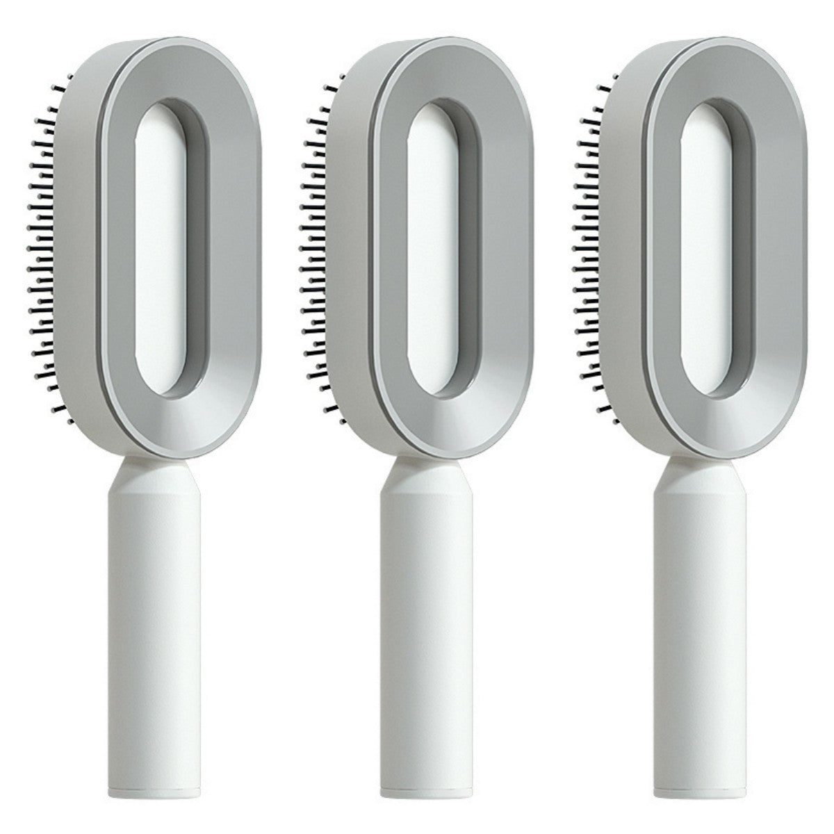 Brosse à cheveux autonettoyante pour femmes, nettoyage en une seule étape, anti-chute de cheveux, massage du cuir chevelu par airbag, peigne antistatique.