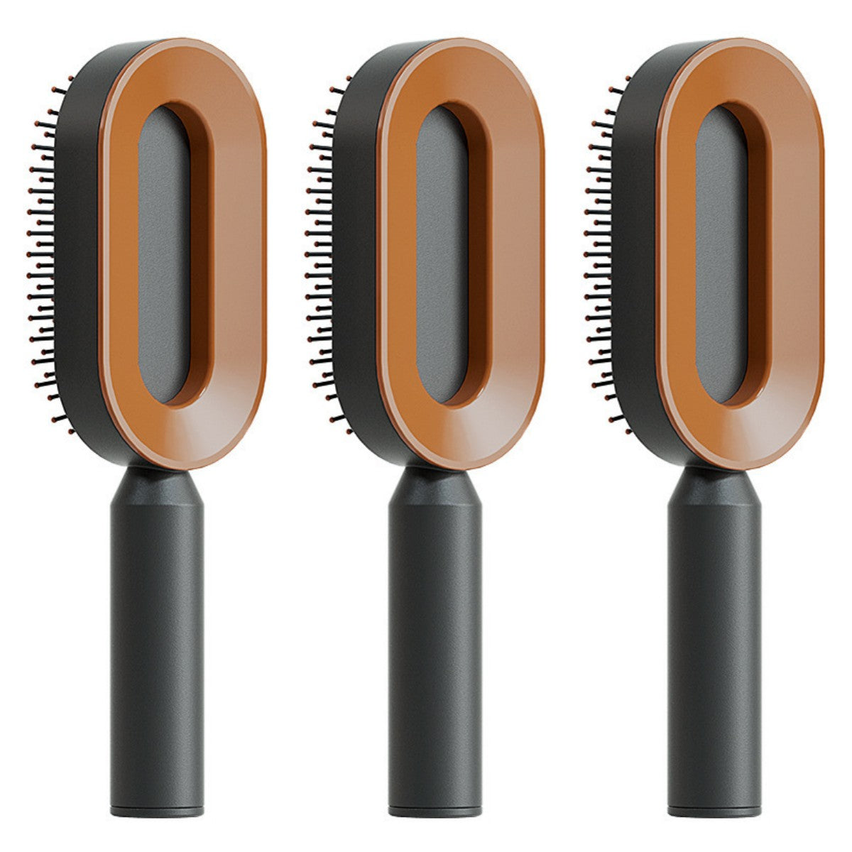 Brosse à cheveux autonettoyante pour femmes, nettoyage en une seule étape, anti-chute de cheveux, massage du cuir chevelu par airbag, peigne antistatique.