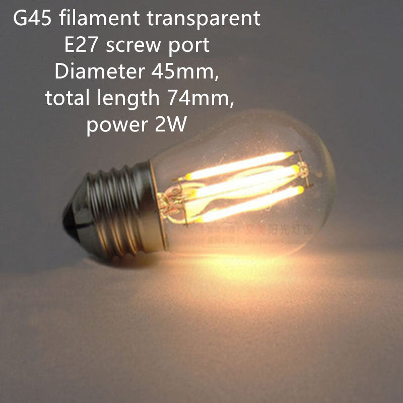 Ampoule Edison E27 220V 40W ST64 A19 T45 G80 G95 G125 Ampoule à filament incandescent Style rétro