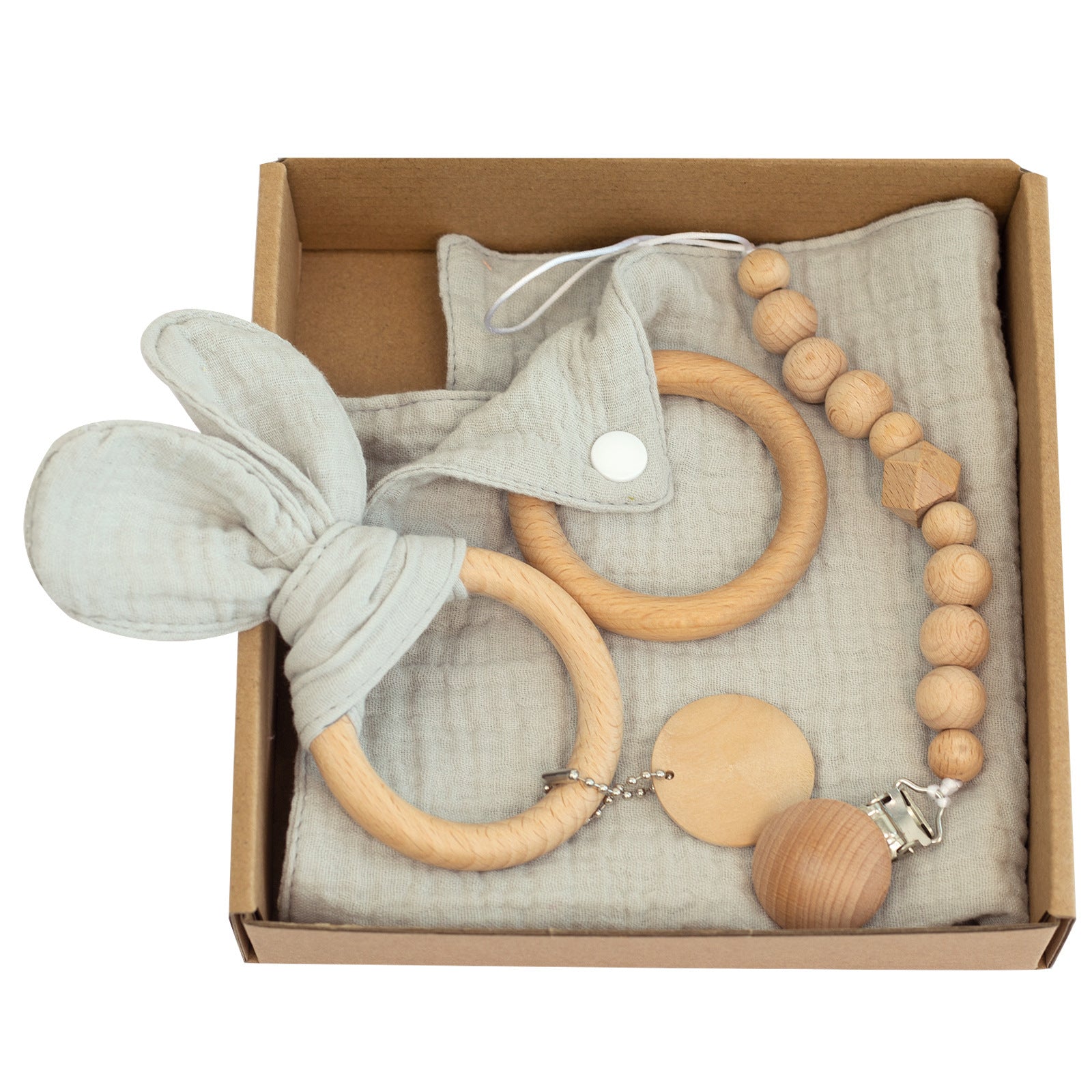 Coffret cadeau de jouets de dentition pour bébé