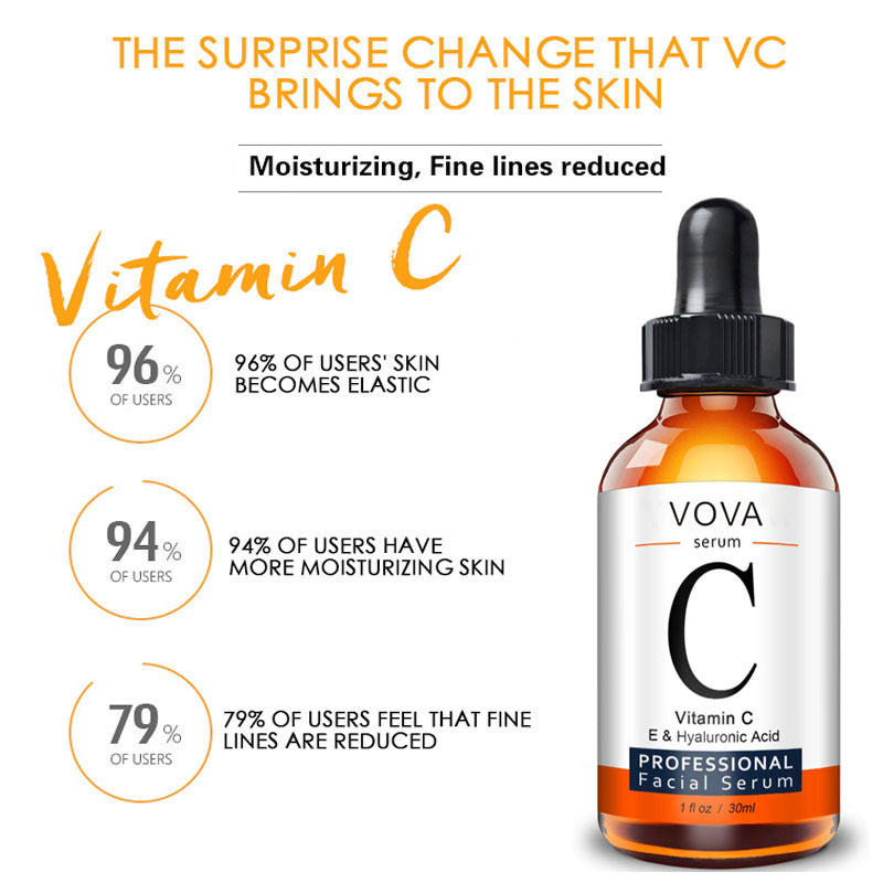 Sérum facial à la Vitamine C – Soin éclat et anti-âge
