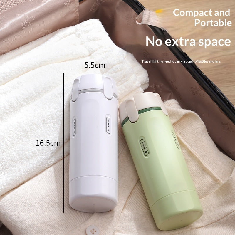 Distributeur de voyage 4 en 1, flacons portables étanches pour parfum, shampoing, après-shampoing et lotion