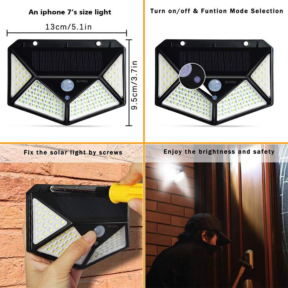 Applique murale solaire LED