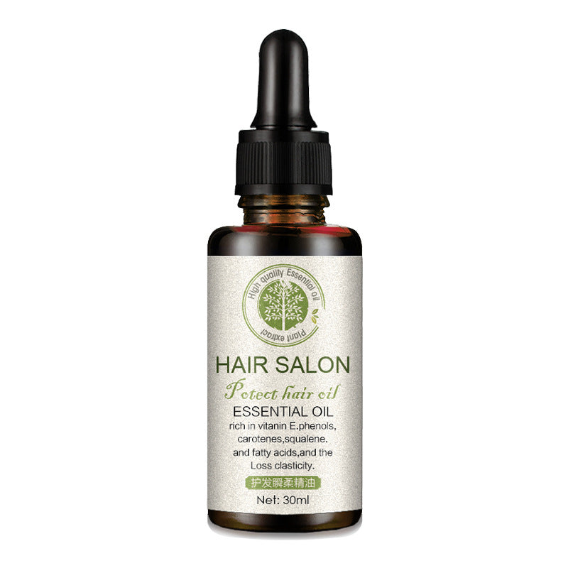 Huile essentielle pour les soins capillaires