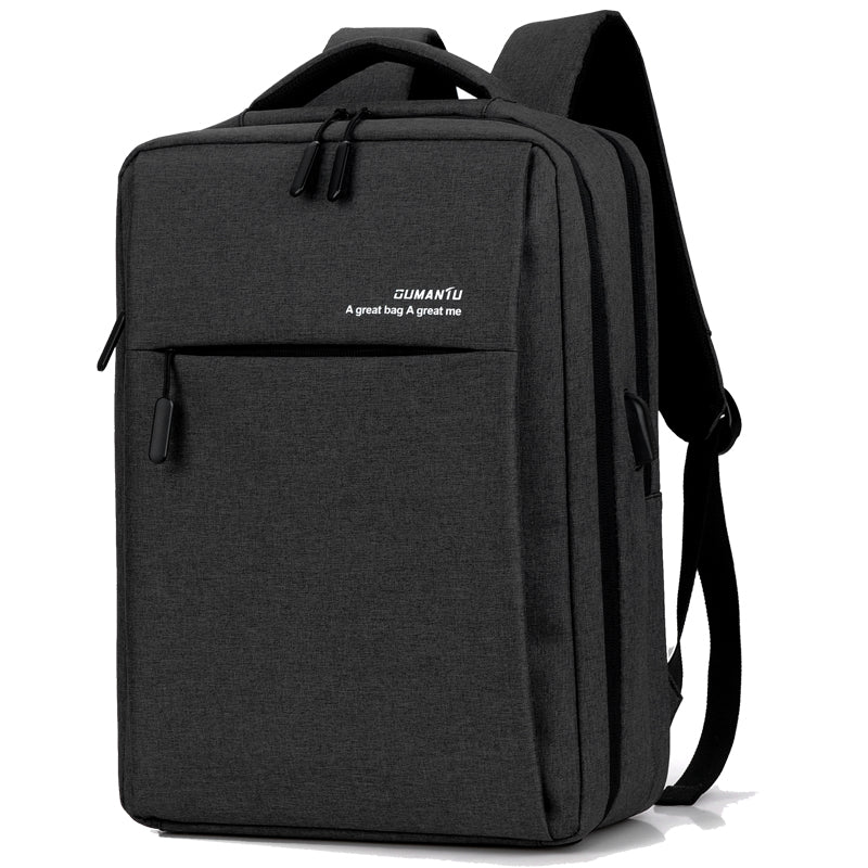 Sac à dos pour ordinateur portable rechargeable, étanche et résistant aux chocs