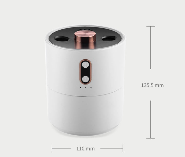 Diffuseur d'huiles essentielles à flamme volcanique, humidificateur d'air portable USB en forme de méduse avec veilleuse et diffuseur de parfum