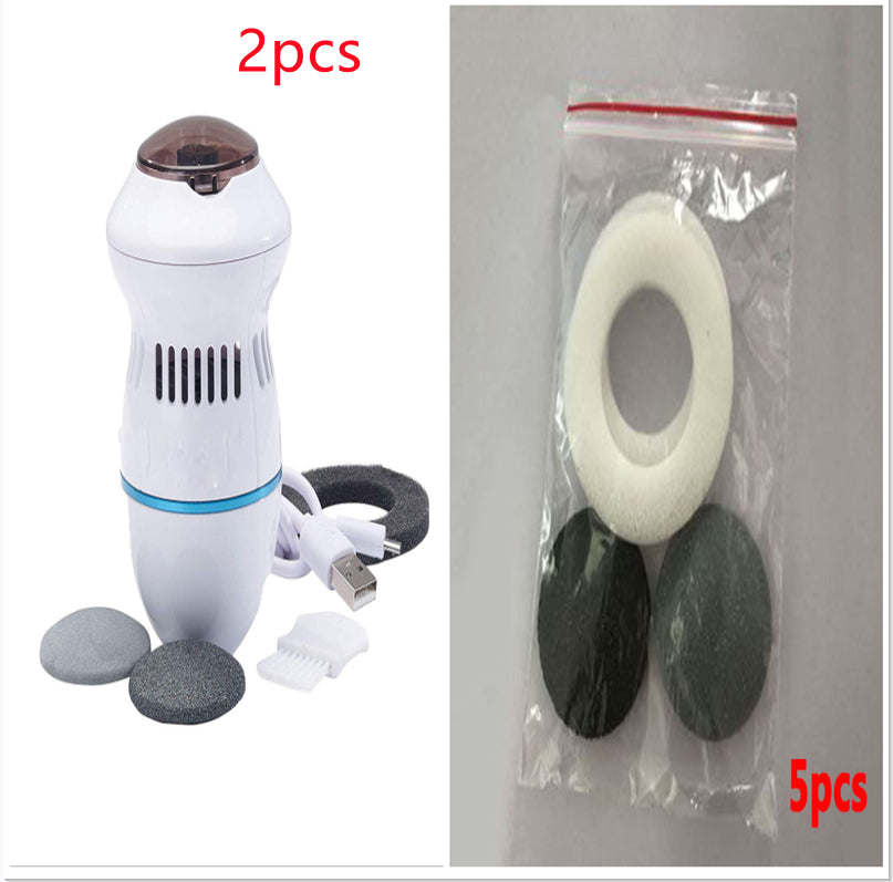 Râpe électrique multifonctionnelle pour les pieds, éliminant les callosités et les peaux mortes.